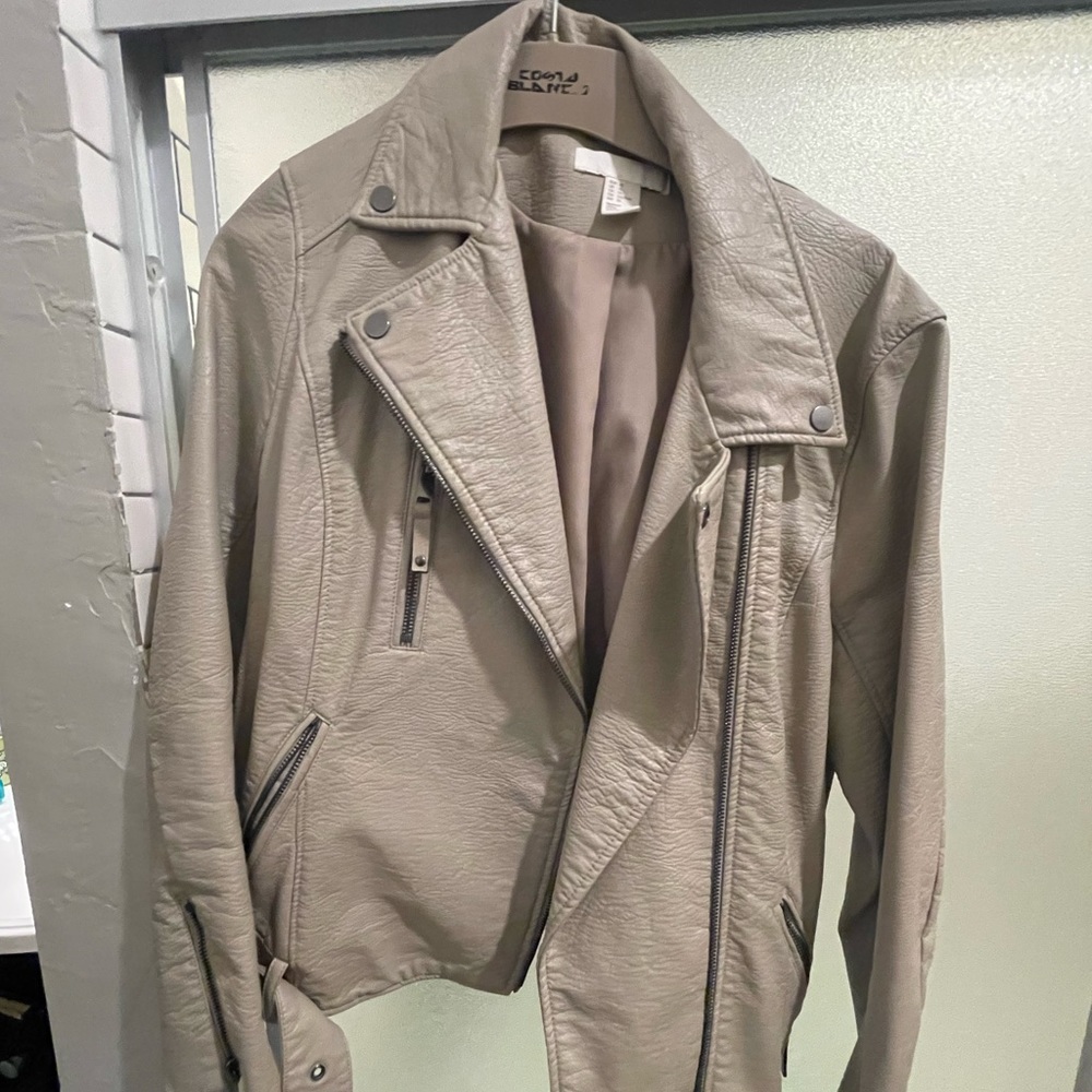 Great Pleather Motorcycle Jacket